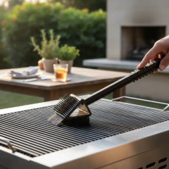 Set Parrillero Asador Cuchillo + Tenedor 40 Cm + Cepillo - Vintash Home