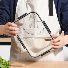 Set X6 Contenedores Organizadores Hermeticos Tapers Multiuso