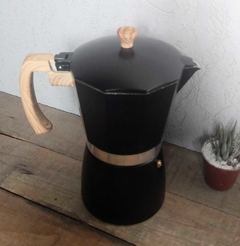 Cafetera Tipo Italiana Express 12 Pocillos Negra en internet