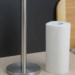 Portarrollo Cocina Mesa Porta Rollo Acero Inoxidable - Vintash Home