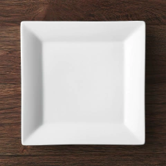 Plato Cuadrado Ceramica X6 26x26 Cm - Vintash Home