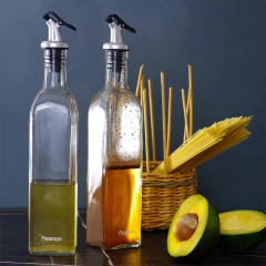 Set X 2 Botellas Aceitera/vinagrera Aceite/vinagre 500ml - comprar online