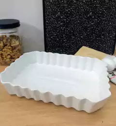 Fuente Asadera Tartera Rectangular Ceramica 27x18x5cm en internet