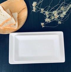 Plato Rectangular Ceramica x 6 30x17