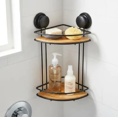 Estante Esquinero Doble Multiuso C/sopapa S/perforar Pared en internet