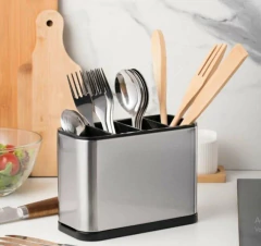 Escurridor Organizador De Cubiertos Acero Inox. - comprar online