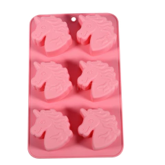 Imagen de Molde Silicona Unicornio Cupcakes Repostería Jabones