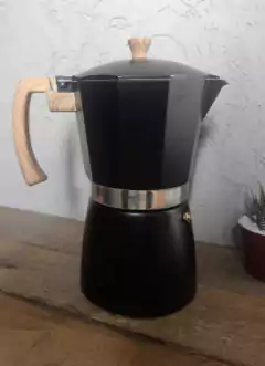 Cafetera Tipo Italiana Express 12 Pocillos Negra - comprar online