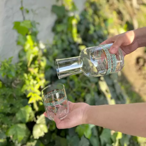 JARRA DE AGUA DE NOCHE MARRUECOS