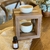 HORNITO CUBO DE MADERA CON CUENCOS CRUDOS