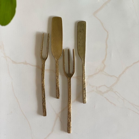 UNTADOR/PINCHE BRONCE SET X 4