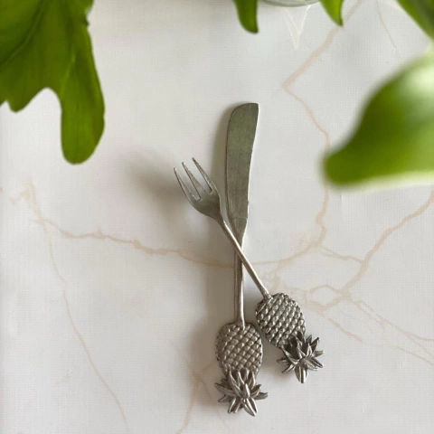 TENEDOR/UNTADOR SET X 2 ANANA