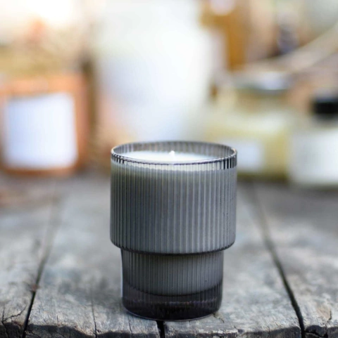 VELA STRIPES GRAY SANTAL