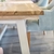 MESA DE MADERA CON PATA DE HIERRO DE 1,30X2,78X0,76H. - Livings
