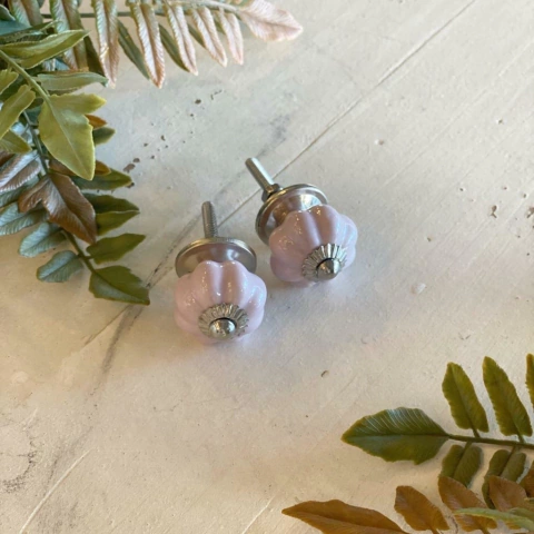 TIRADOR DE CERAMICA ROSA CH FLOR 3CM