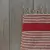 ALFOMBRA RAYADA BLANCA Y ROJA - comprar online
