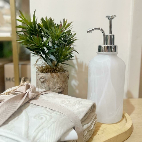 DISPENSER MARMOLADO BLANCO