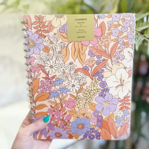 CUADERNO 20X25 TAPA FLEX COSTA RICA LISO