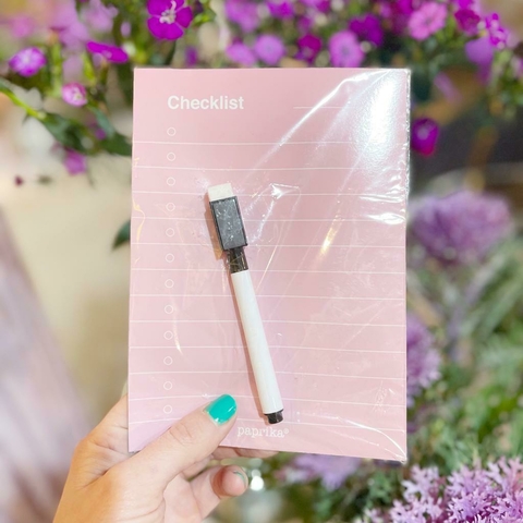 CHECKLIST IMANTADO 13X18 ROSA