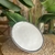 PLATO POSTRE LINEA SNOW BCO BORDE NEGRO X UNID