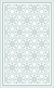 ALFOMBRA VINILICA 60X98 CM ARABESCOS VERDE CLARO