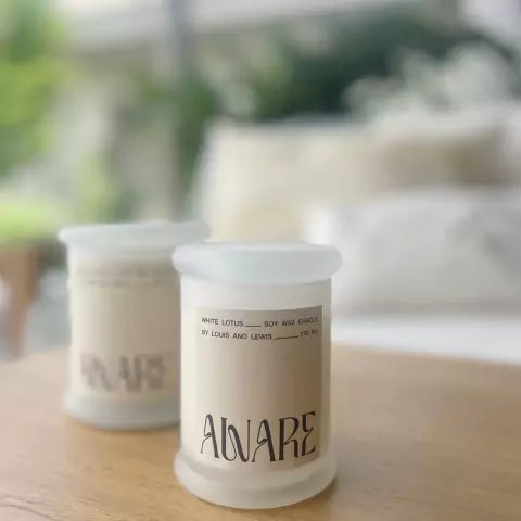 VELA AWARE LARGE WHITE LOTUS/FROSTED