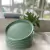 PLATO POSTRE DE MELAMINA VERDE 21 CM SET X6