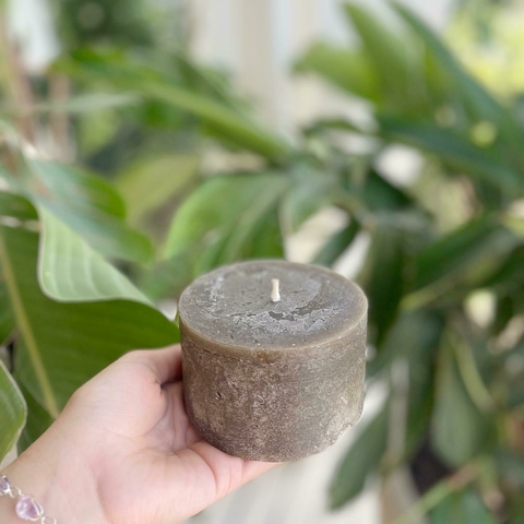 VELA 10X6H CM VERDE SECO