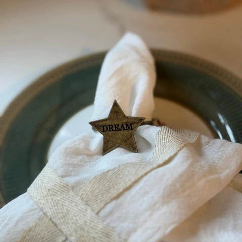 SERVILLETERO ESTRELLA BRONCE
