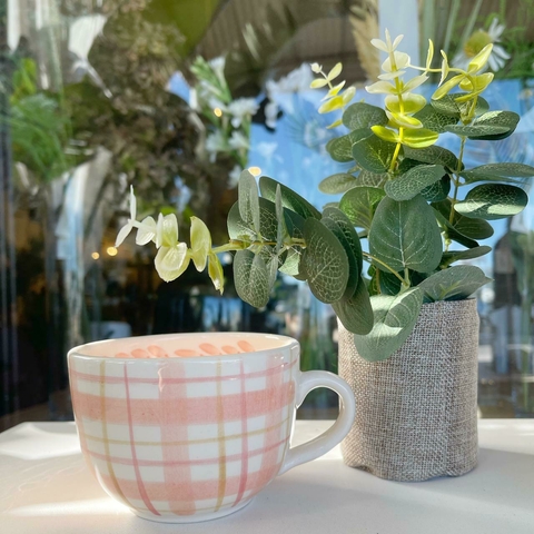 TAZA CUADRILLE CORAL