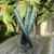 VELAS CONICAS VERDE 22 CM