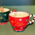 TAZA CERAMICA MOTIVO NAVIDEÑO ROJA - comprar online