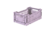 CANASTO PLEGABLE MINI 17X26.5 LILA