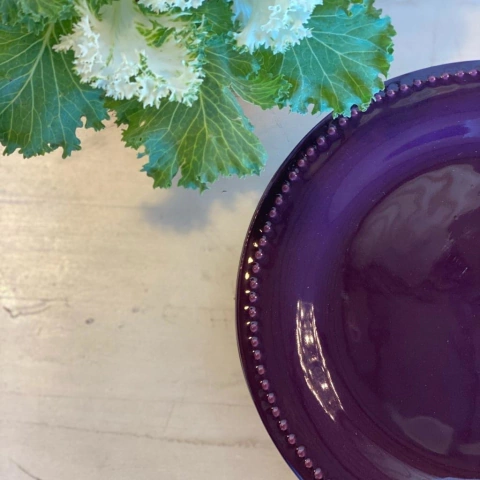 PLATO PLAYO QUEEN VIOLETA SET X 6