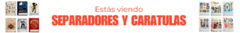 Banner de la categoría Separadores y caratulas