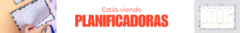 Banner de la categoría PLANIFICADORES