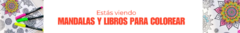 Banner de la categoría Mandalas y libros para colorear
