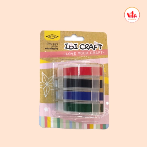 Set x4 cintas para rotular motex "CLASICOS"