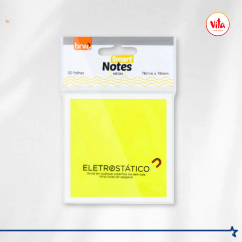 Nota adhesiva brw estatica "AMARILLA" - comprar online