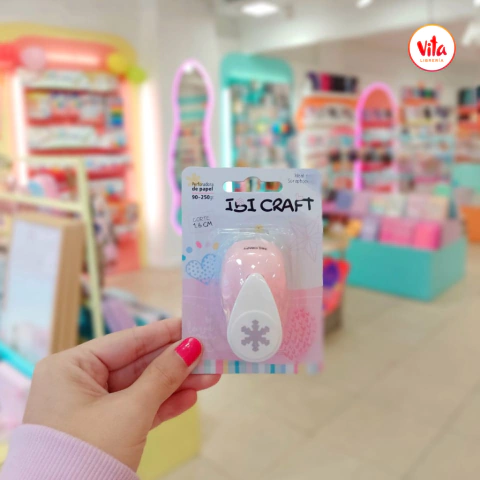 Sacabocado esquinero ibicraft 1" "Copo nieve"