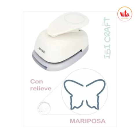 Sacabocado IBICRAFT 25mm "RELIEVE MARIPOSA" - comprar online