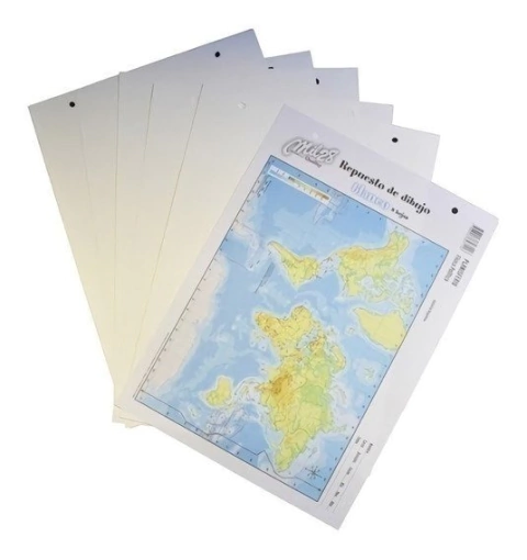 Repuesto dibujo N°5 blanco 1028