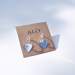 A067 Aros Alegra (Corazón) (Par) - ALÒ Joyas & Diseño