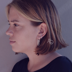 A080 Aros Clip (Par) - ALÒ Joyas & Diseño