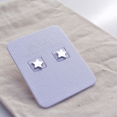 A078 Aros Estrella (Par) - ALÒ Joyas & Diseño