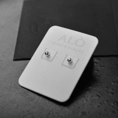 Imagen de A014 Aros Bolita (Par)