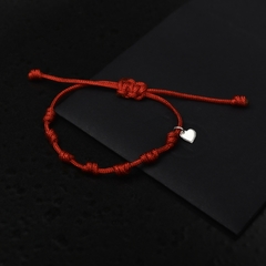 P116A Pulsera Siete Nudos Kids Rojo