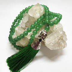 Colar Japamala Quartzo Verde - comprar online