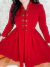 Vestido Passeio no Bosque Vermelho - Manga longa - comprar online