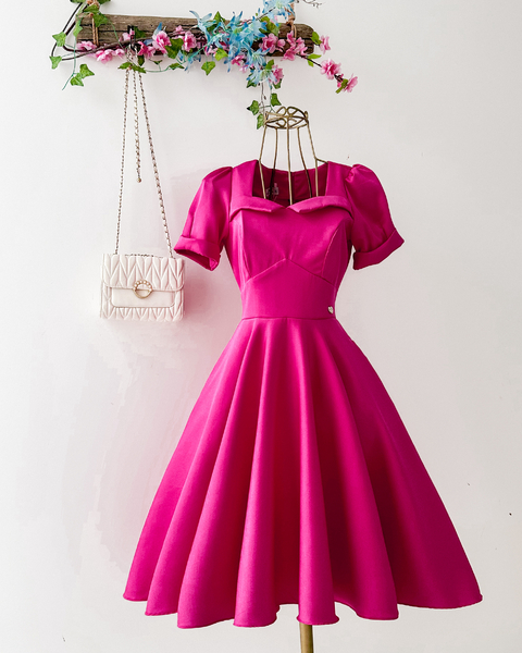 Vestido Vivian Rosa Charme - comprar online